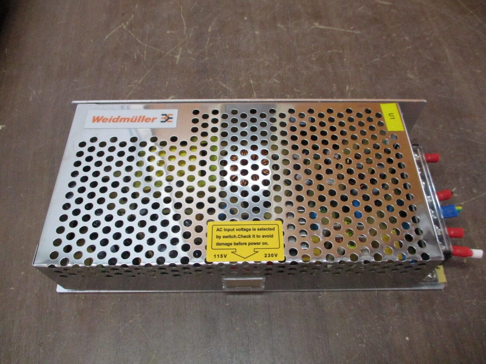 Weidmuller CPESNT150W12V12.5A Power Supply 1165870000 150W Output: 12VDC 12.5A
