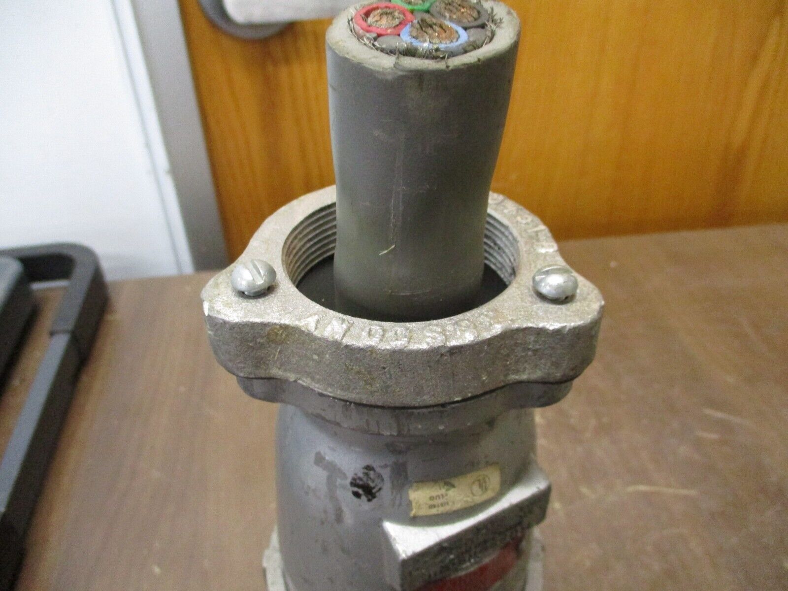 RussellStoll Plug JPS1534LK 150A 600V 3P 4W 400Hz *No Strain Relief* Used