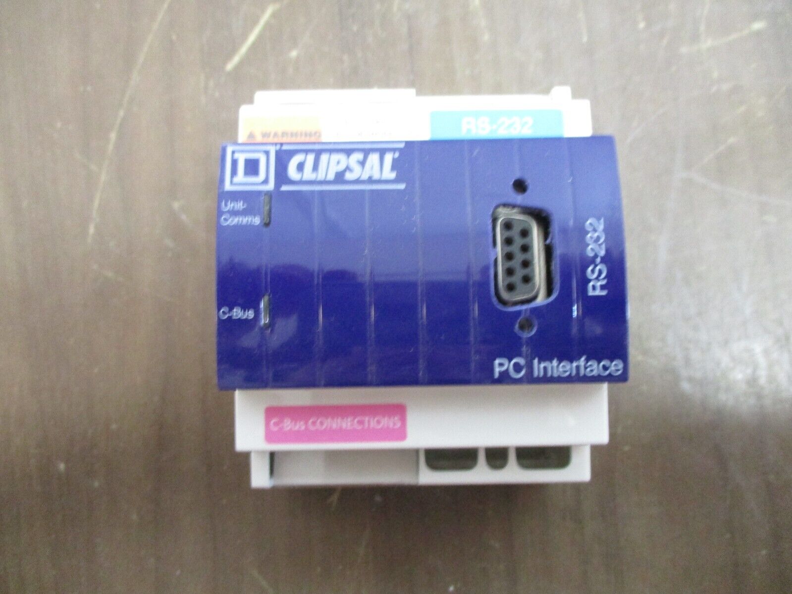 Square D Clipsal PC Interface Module SLC5500PC 15-36VDC 32mA Per Side Used