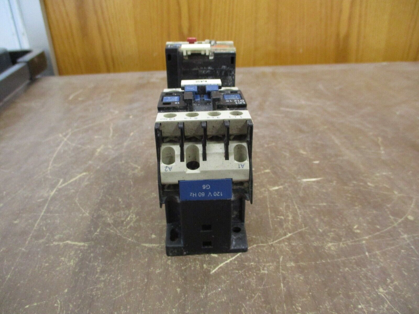 Telemeanique Starter LC1 D12 10 / LR2 D15 120V Coil Trip: 7-10A Used