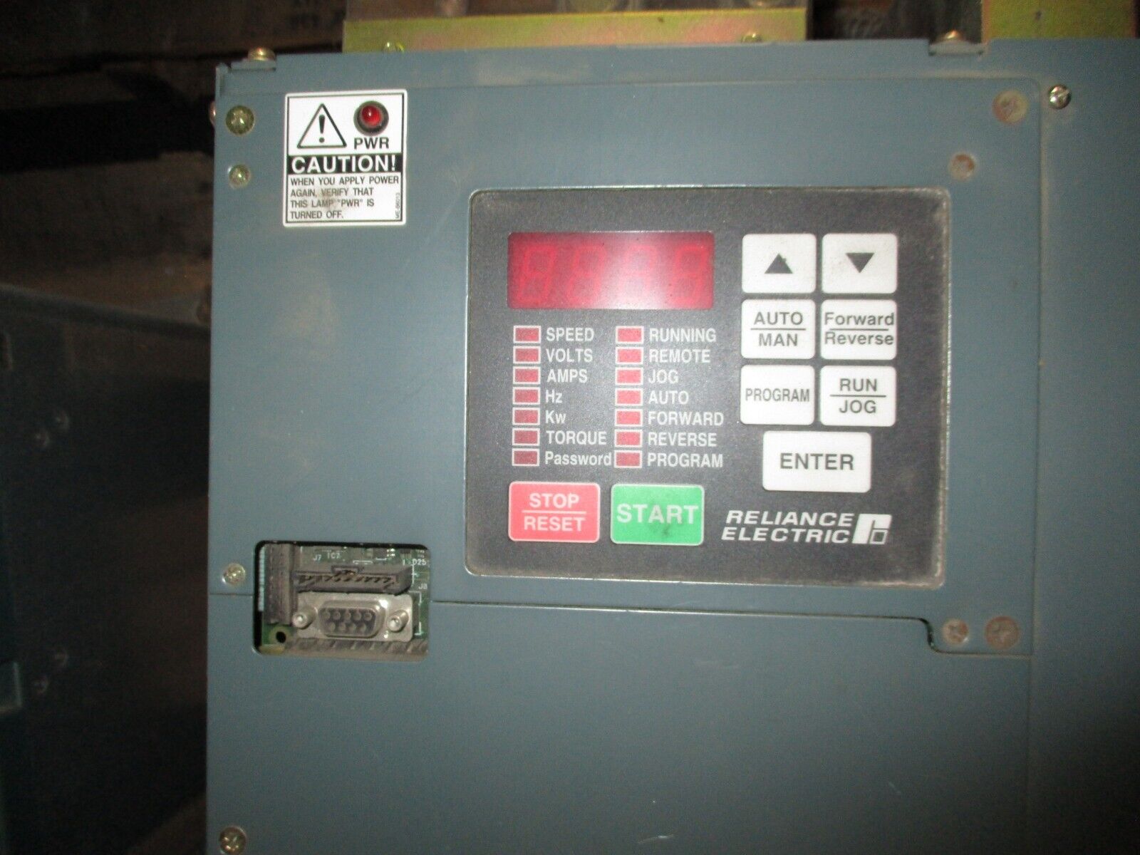 Reliance Electric VTAC7 GV3000/SE AC Drive 75V4060 75HP 3Ph Used