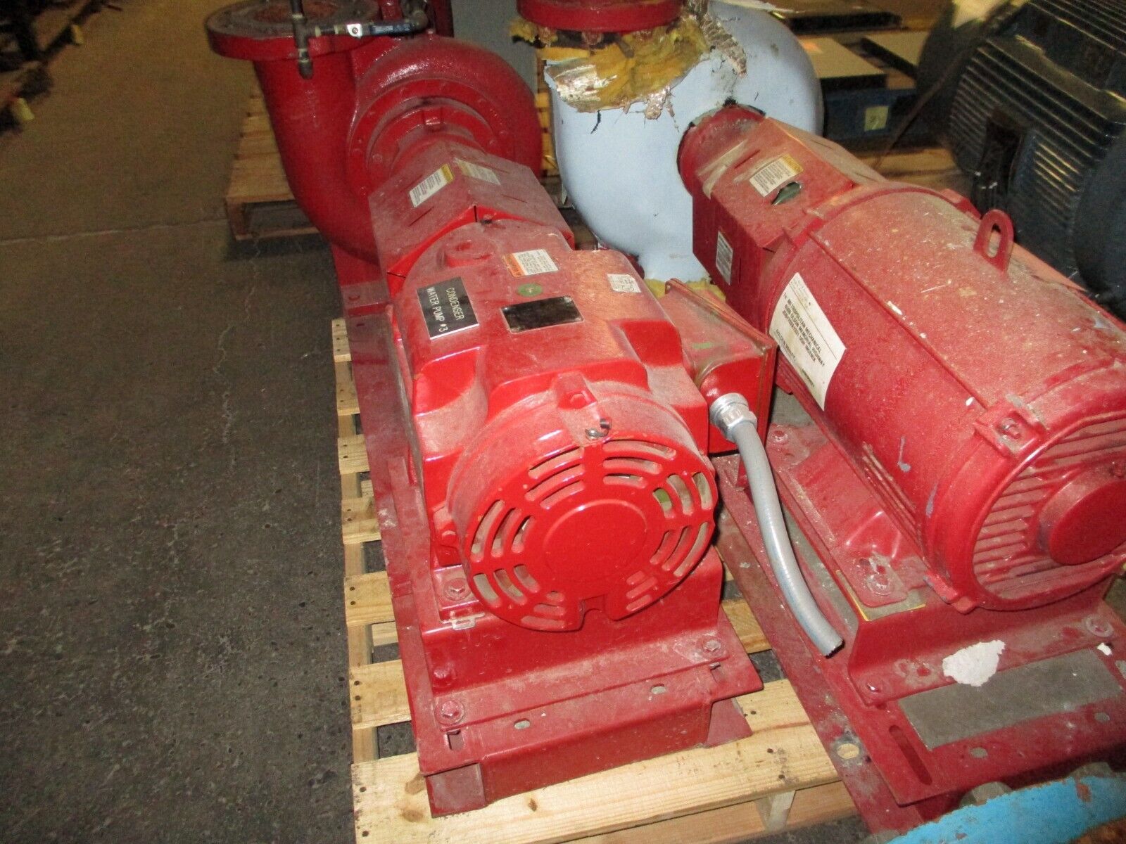Bell & Gossett Pump 1510 BF 9 5BC 20HP 1800RPM 1140 GPM 50ft Head 175 PSI Used