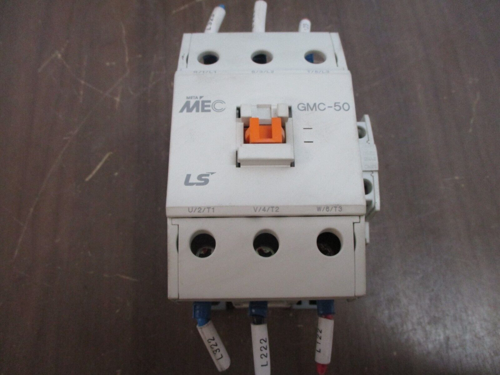 MEC Contactor GMC-50 220V Coil w/ Aux Contact Used