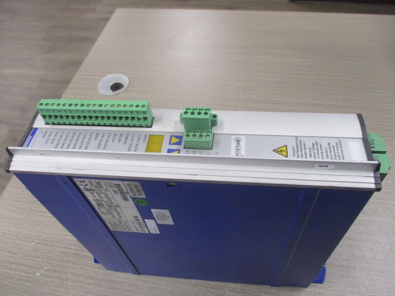 Kollmorgen Servostar Servo Drive 610-AS H/W Rev.05.10 7kVA 3Ph 230-480V 10A Used