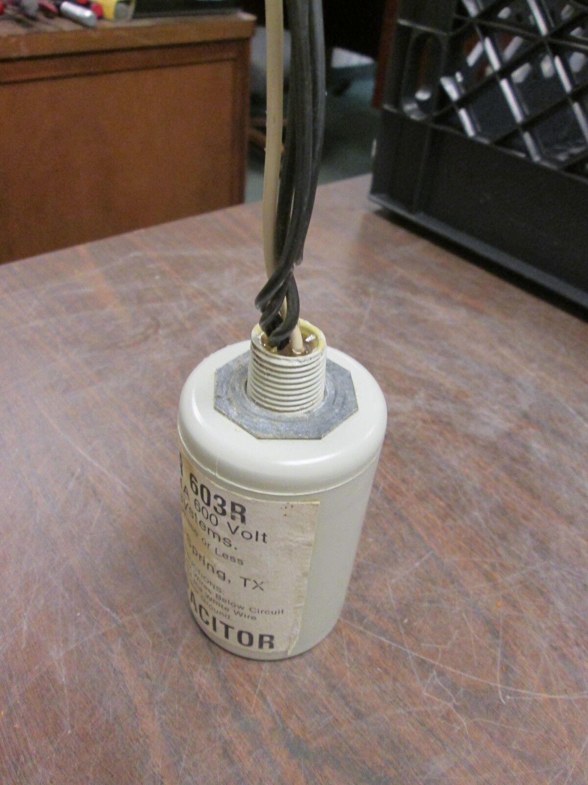 Delta Surge Capacitor CA 603R For use on NEMA 600V 3Ph systems Used