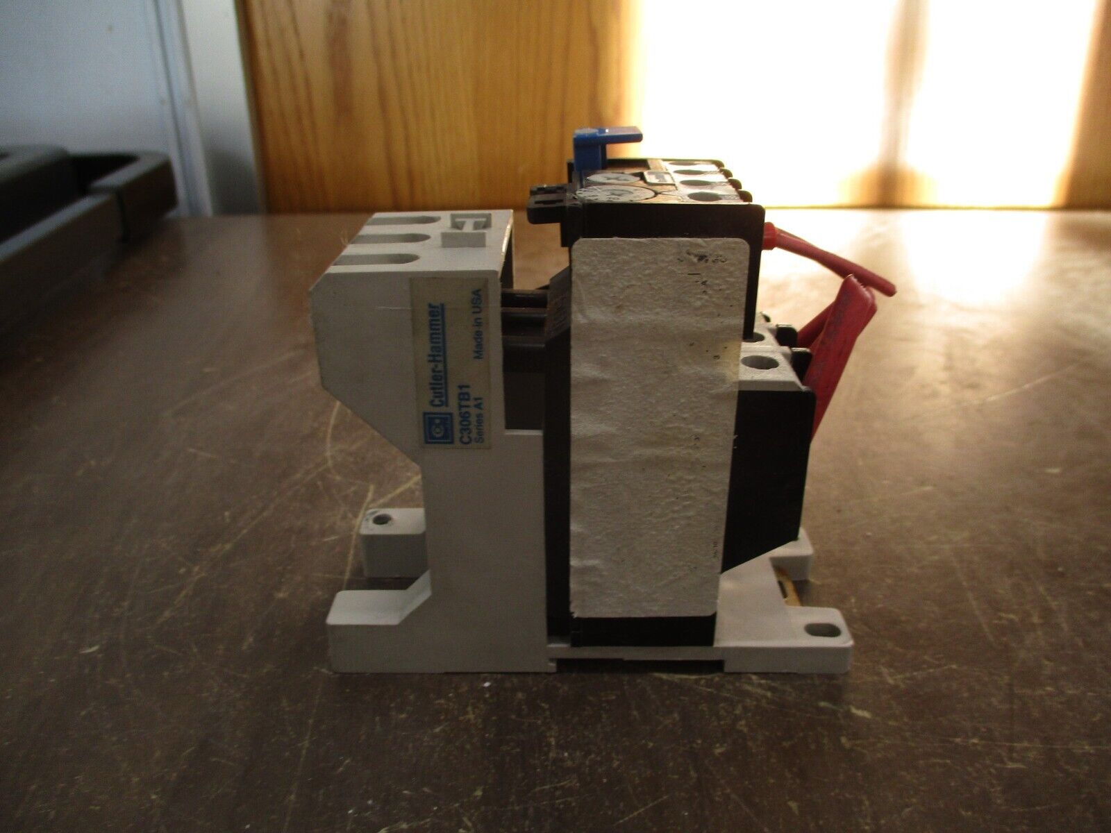 ABB Solid State Overload Trip: 7.5-11A w/ DIN Rail Adapter Used