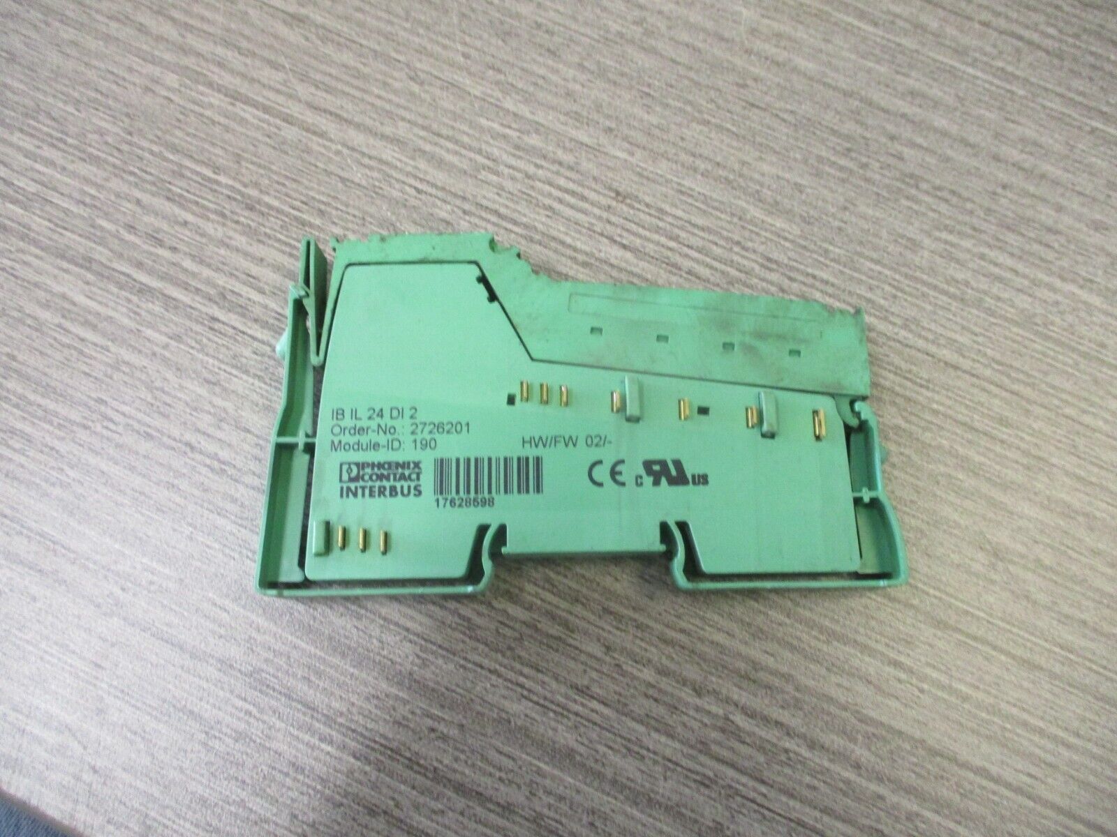 Phoenix Contact Interbus Inline Digital Input Terminal 272620 HW:02 Used.