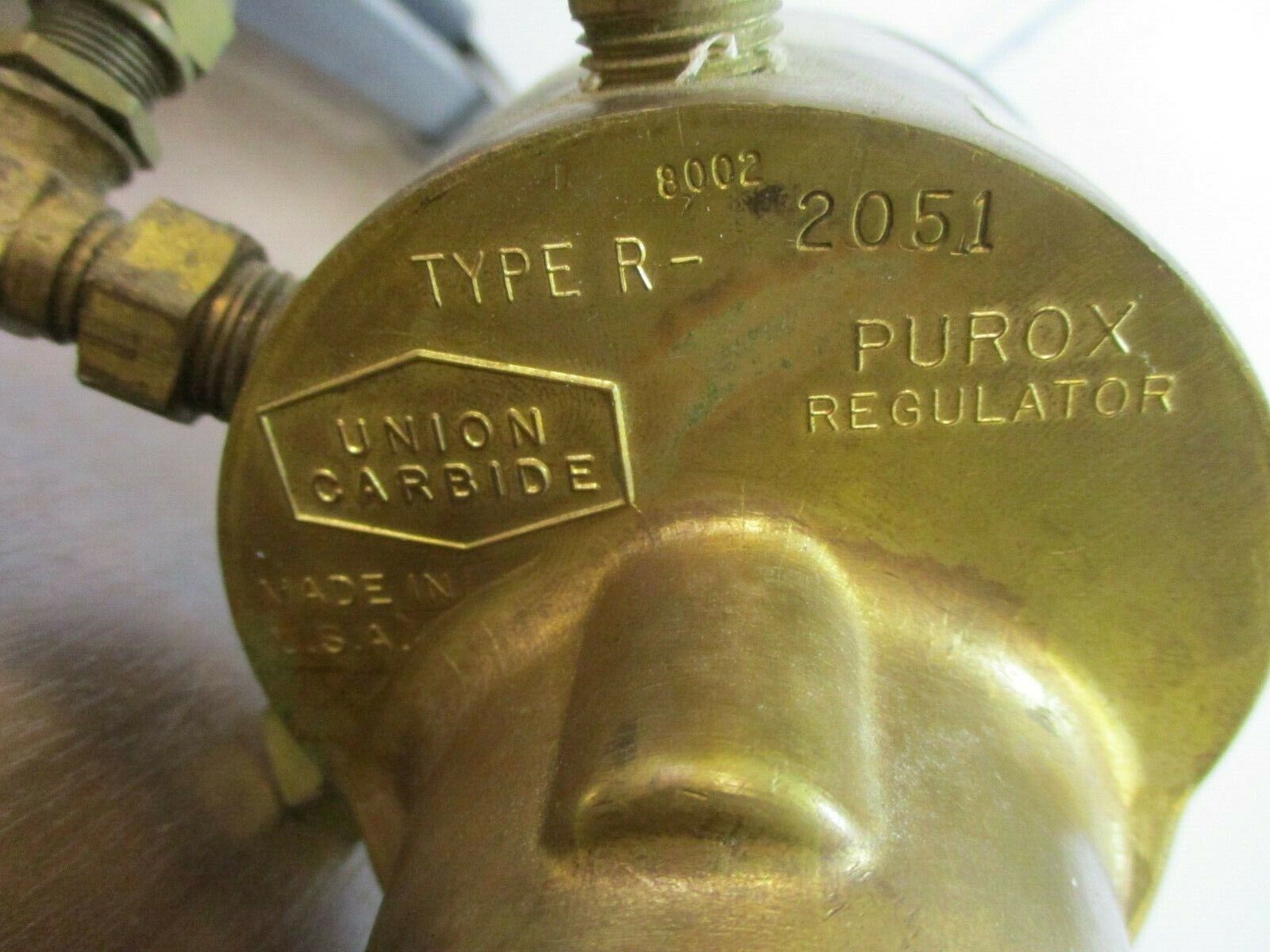 Union Carbide Type R-2051 Purox Regulator CGA-350 Used