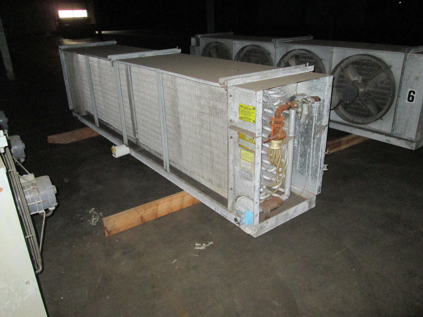 McCormack Ammonia Evaporator 74CD64CXAI-X-LEFT 4-Fan .3HP MFD: 1999 Used