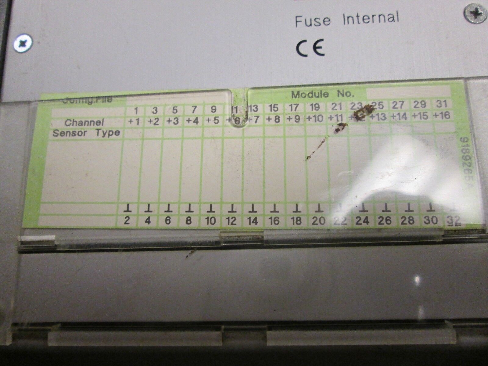 Phoenix Contact InterBus-S Thermocouple Bus IBS UTH-K 16-Channel 12-Bit Used