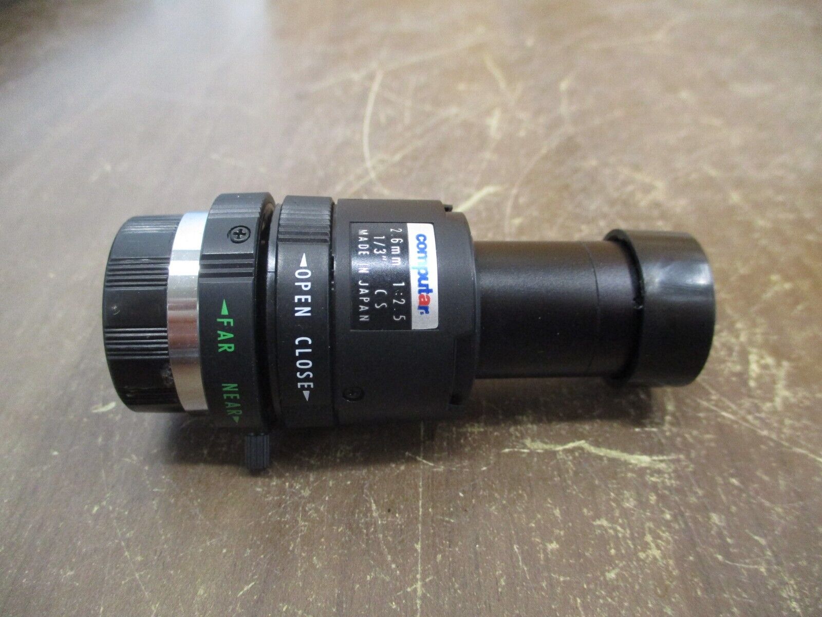Computar Pinhole Lens T2625CS-P New Surplus