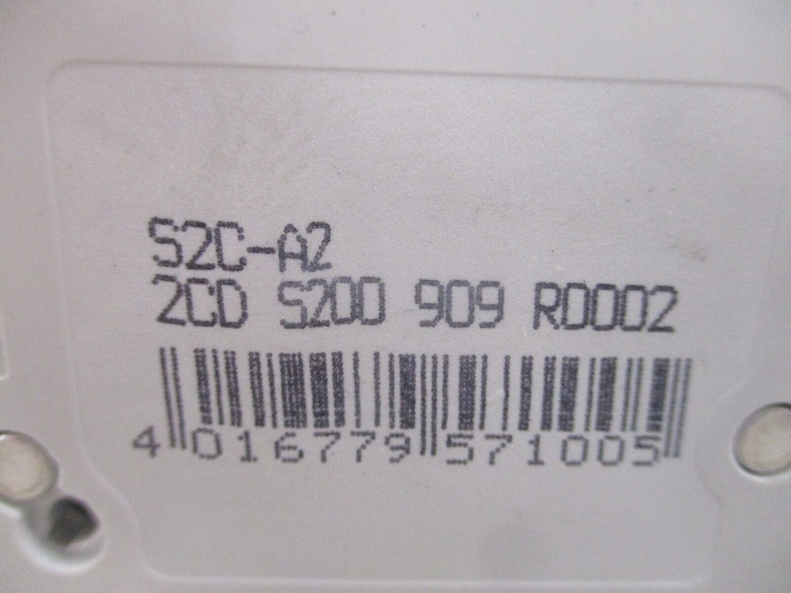 ABB Circuit Breaker S 202 C 63 63A 400V 3P Used