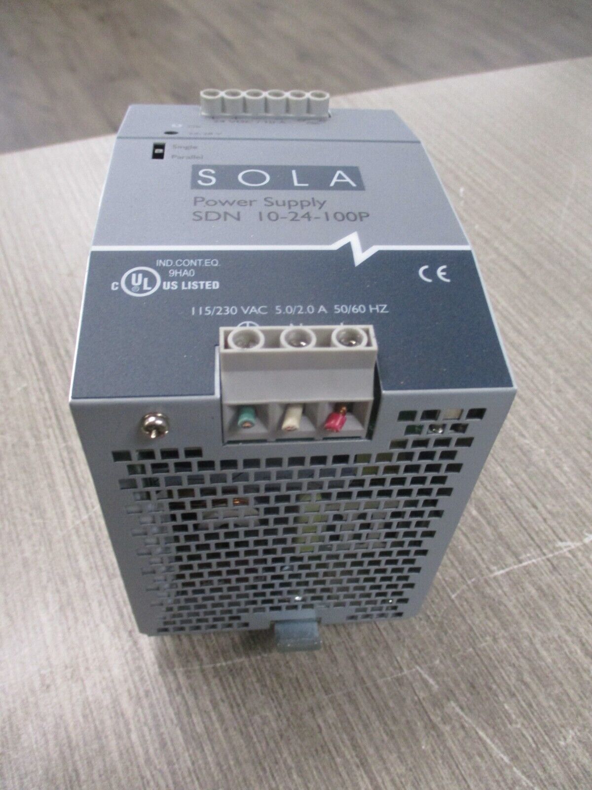 Sola Power Supply SDN 10-24-100P Used