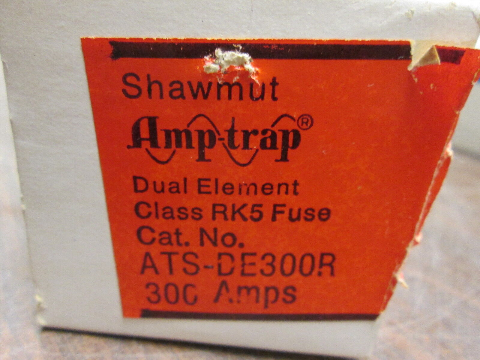 Shawmut Amp-Trap Fuse ATS-DE300R 300A 600V New Surplus