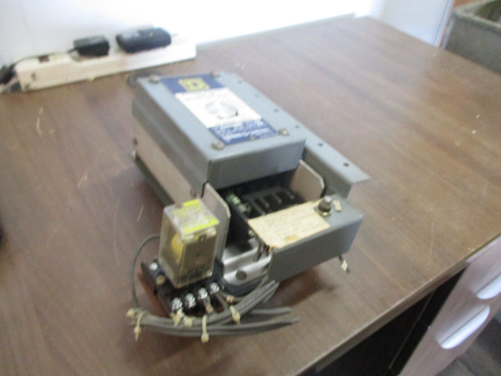 Square D Type GP Ground Powered Time Delay Ground Fault Relay GP-200C Used