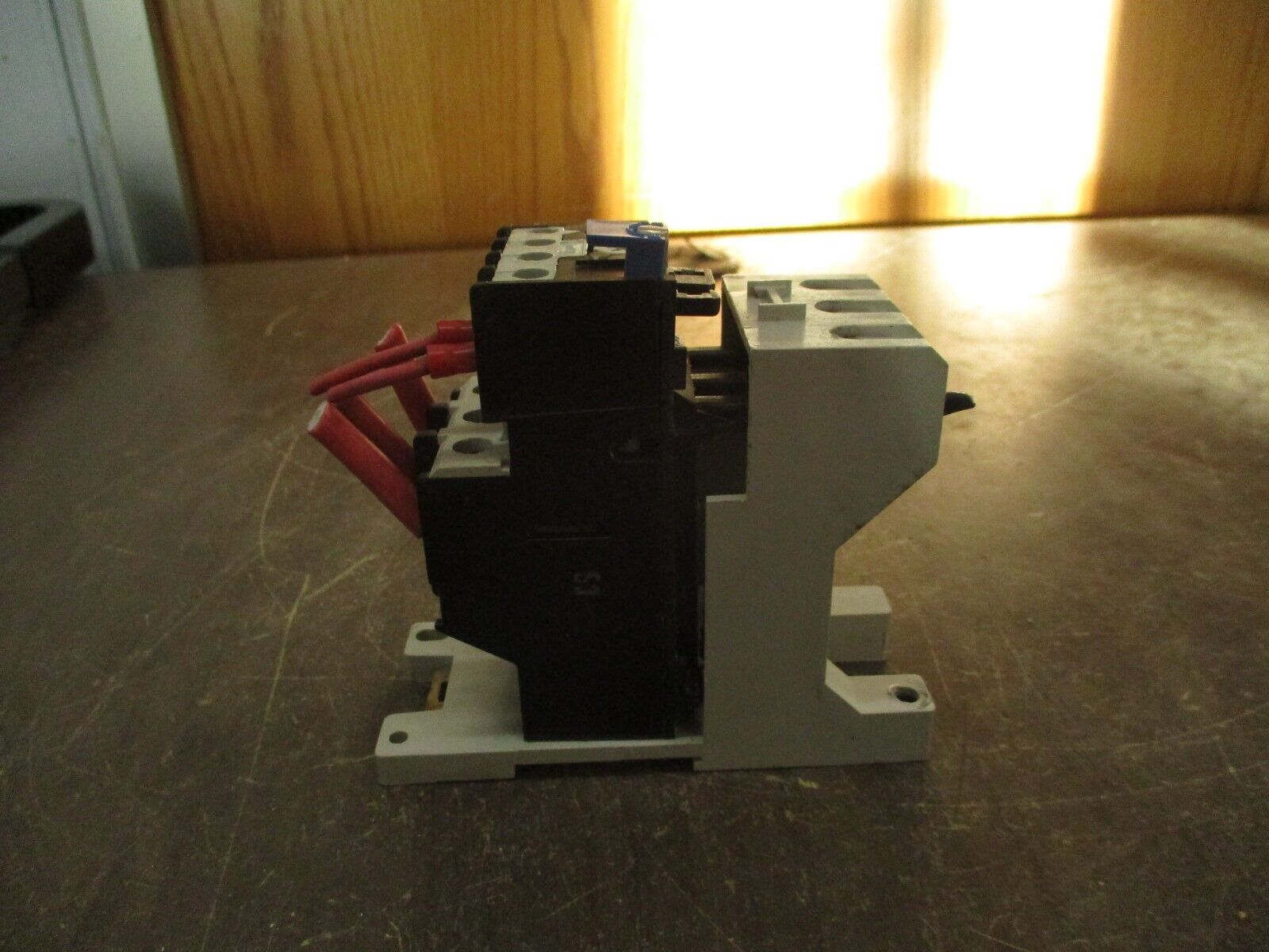 ABB Solid State Overload Trip: 7.5-11A w/ DIN Rail Adapter Used