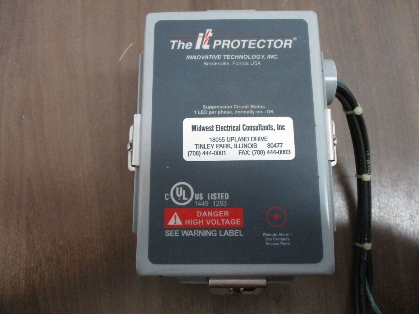 Innovative Technology The IT Protector Surge Suppressor FPTX080-NN400 50-420Hz