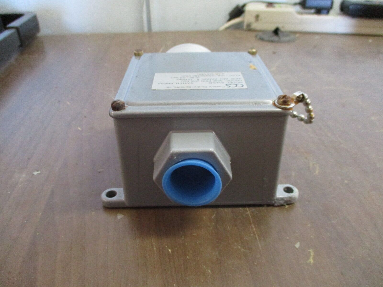 CCS Pressure Switch 604GJ2 Range: 8-75PSIG 15A 125/250/480VAC 0.4A 125VDC