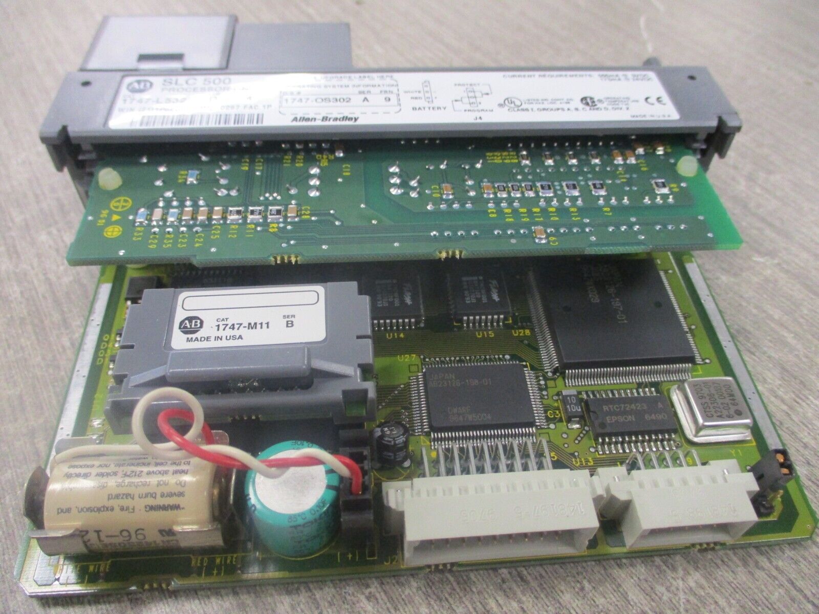 Allen-Bradley SLC 500 Processor Unit 1747-L532 Ser. A Proc. Rev. 4 Used