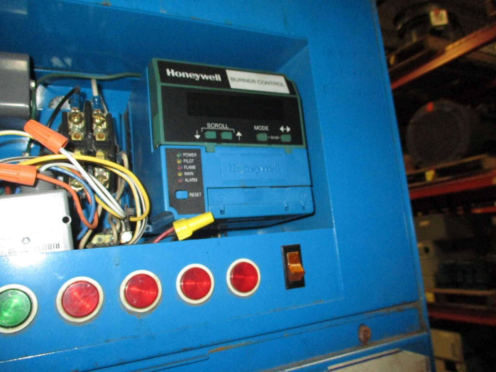 P-K Thermific Boiler N-1900-2 1,900,000 BTU Natural Gas 120V 1Ph 60Hz 12A Used