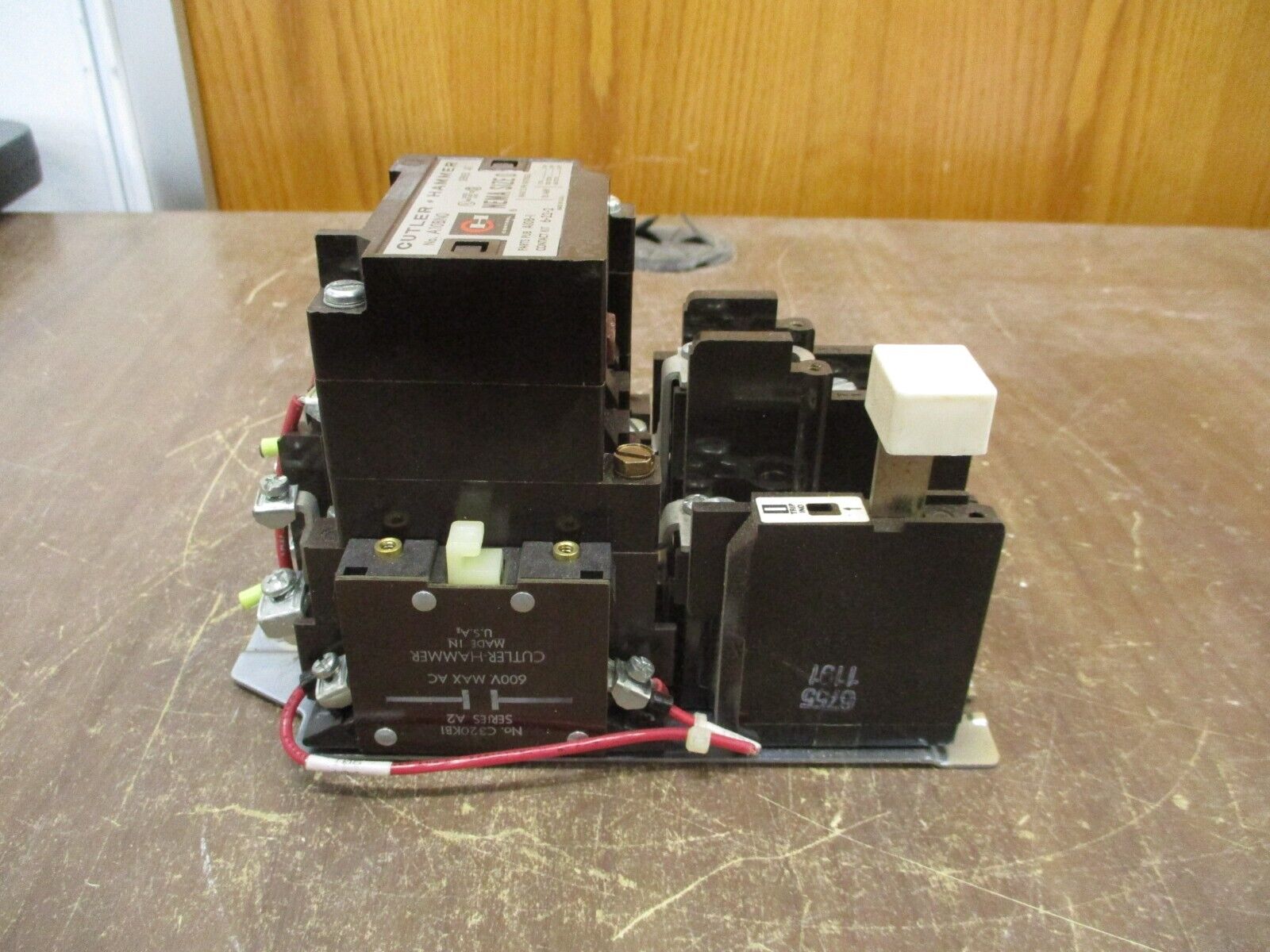 Cutler-Hammer Size 0 Starter A10BN0 Ser. A1 120V Coil 18A Used