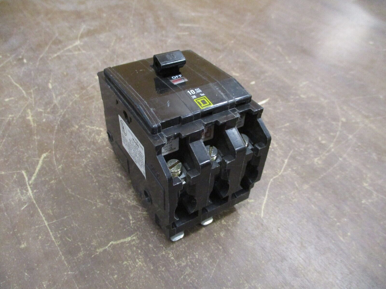 Square D Circuit Breaker QOB360 60A 240V 3P Used