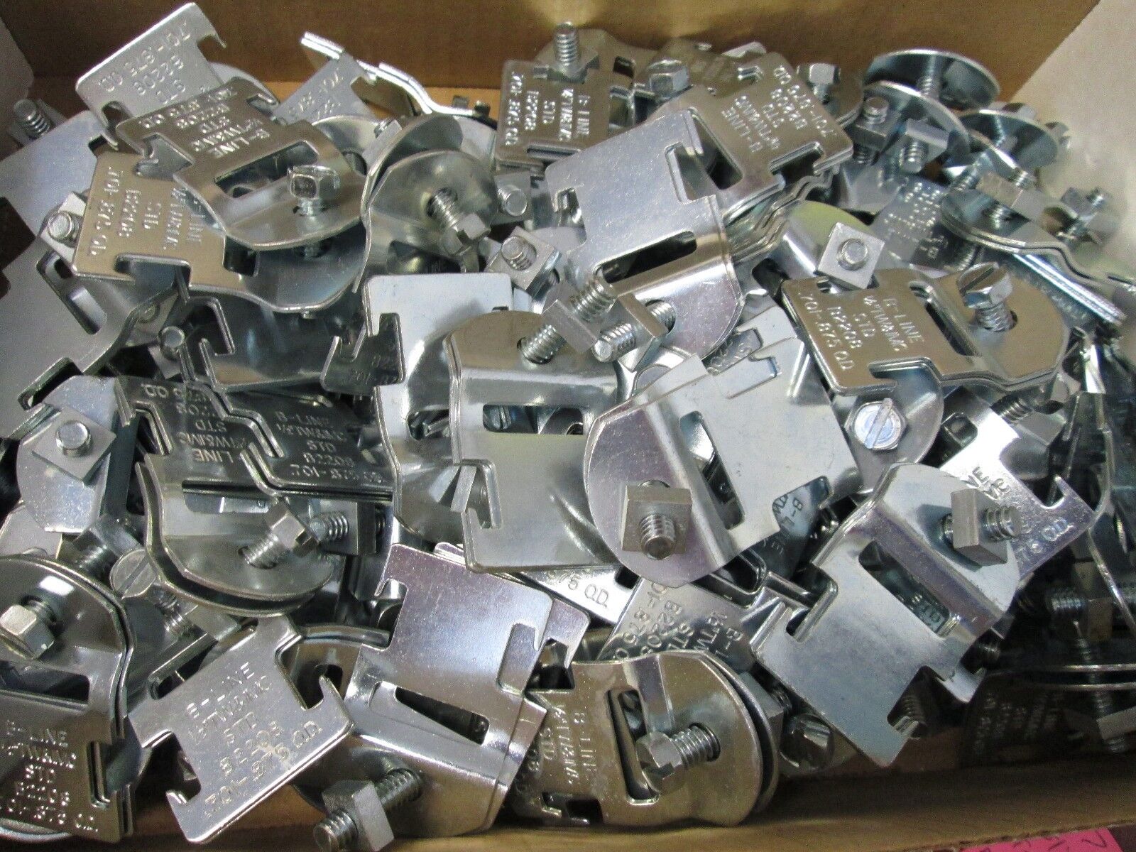 B-Line Pre-Assembled 1/2" Hangers B2208PA .701-.875 *Aprox 75* New Surplus