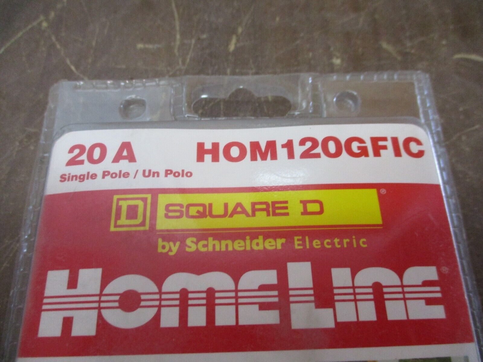 Square D HomeLine Circuit Breaker HOM120GFIC 20A 120V 1P New Surplus