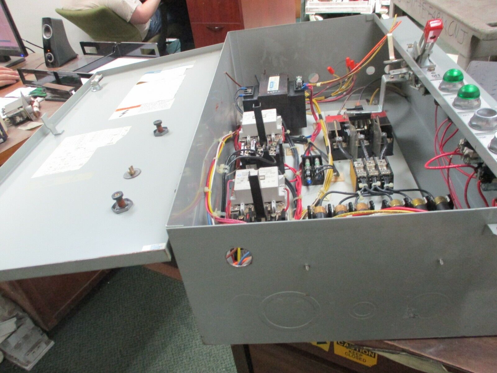 Westinghouse Fusible Size 0 Double Combination A21450AAA-AB5LTT4 19A 600V Used