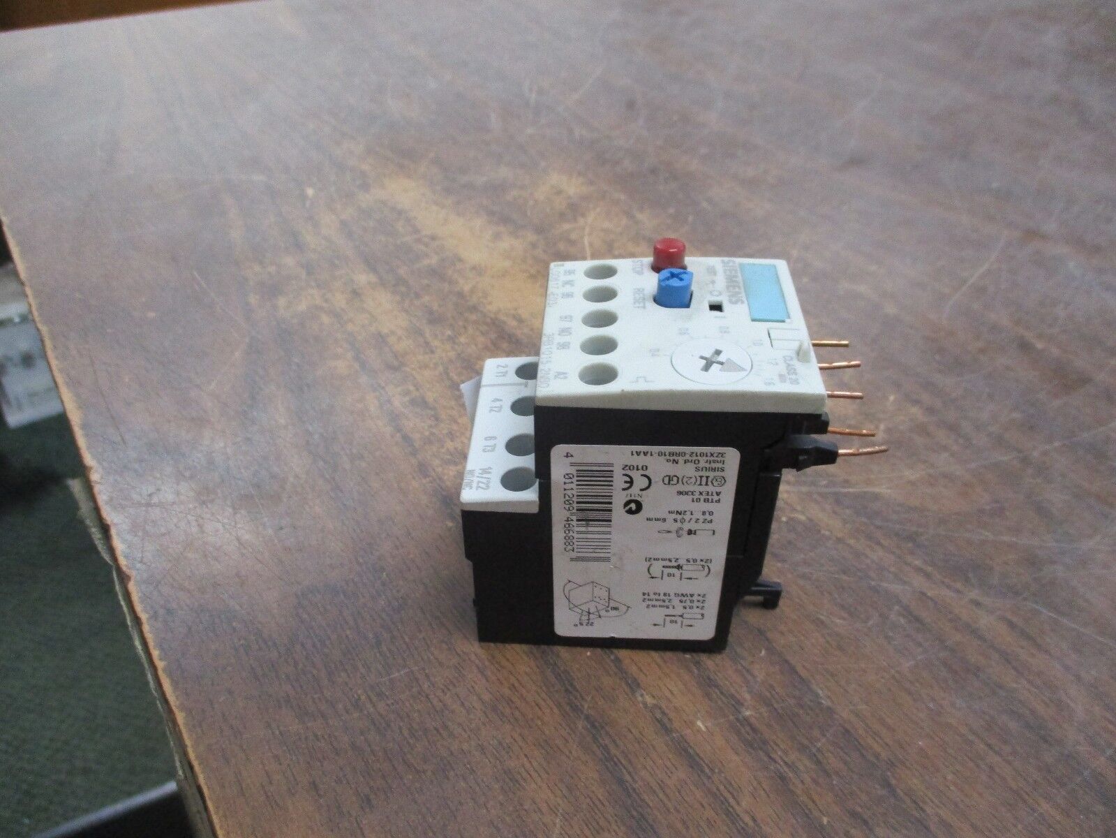 Siemens Solid State Overload 3RB1015-2NB0 Trip: 0.4-1.5A 600V Used