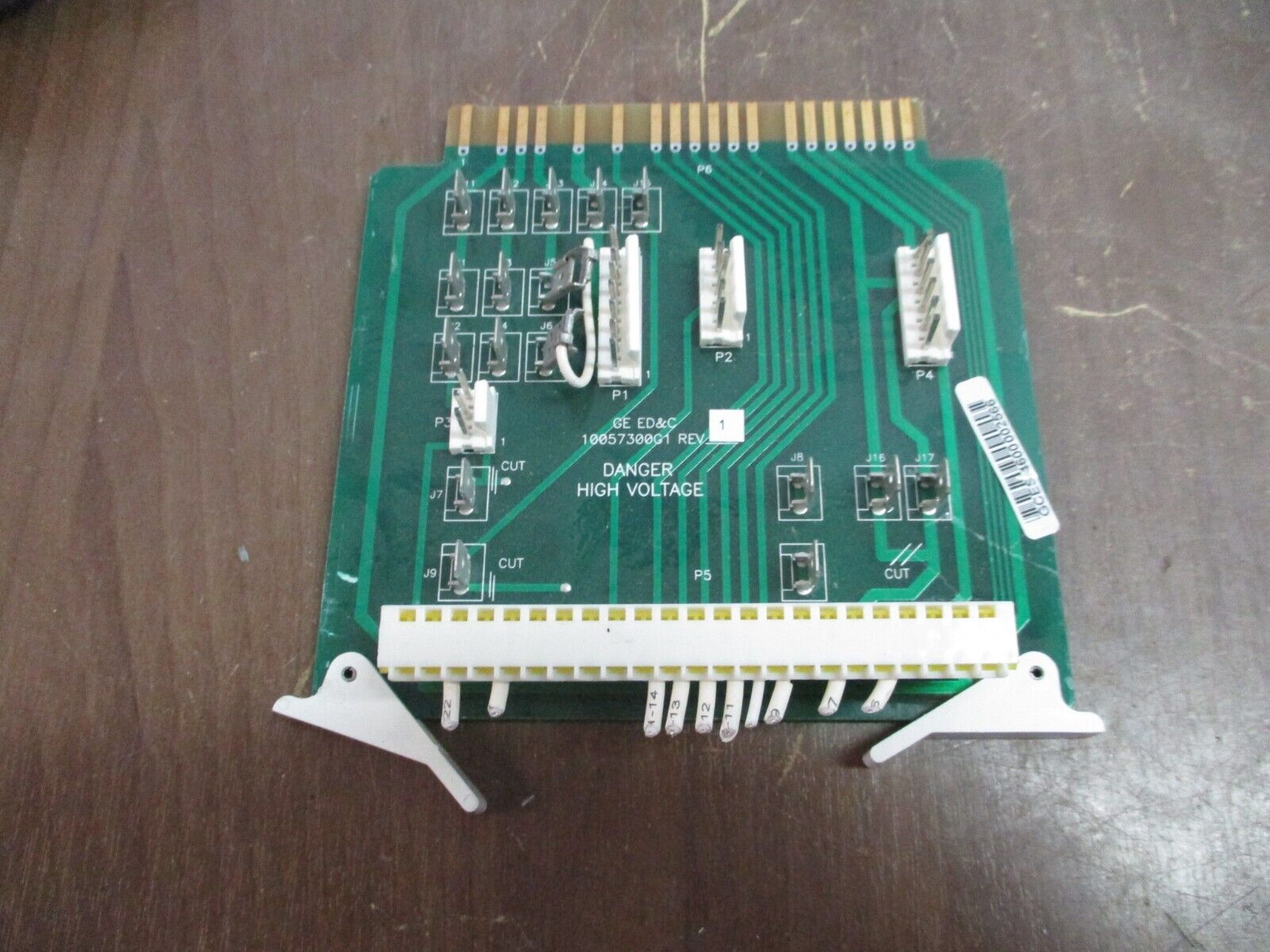 GE ED&C Interface Card 10057300G1 Rev. 1 Used