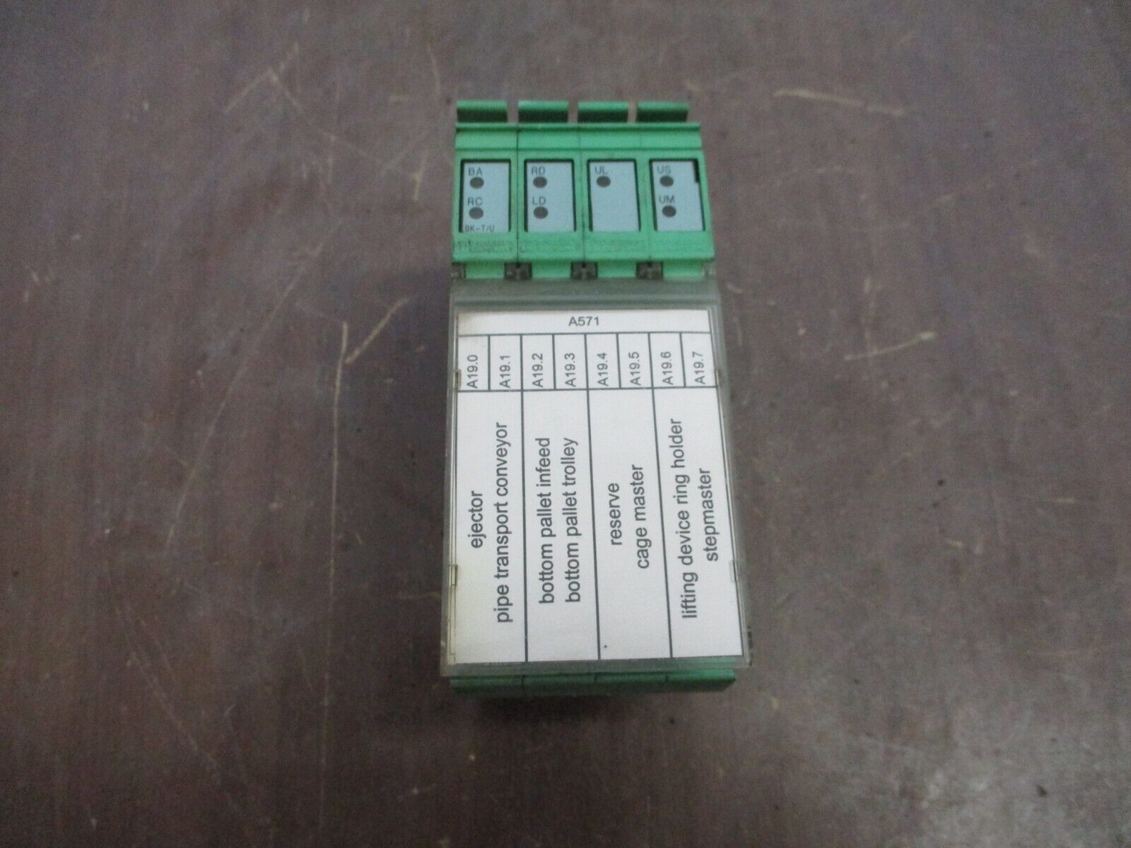 Phoenix Contact IBS IL24BK-T/U-PAC Interbus Coupler 2861580 HW: 06 Used