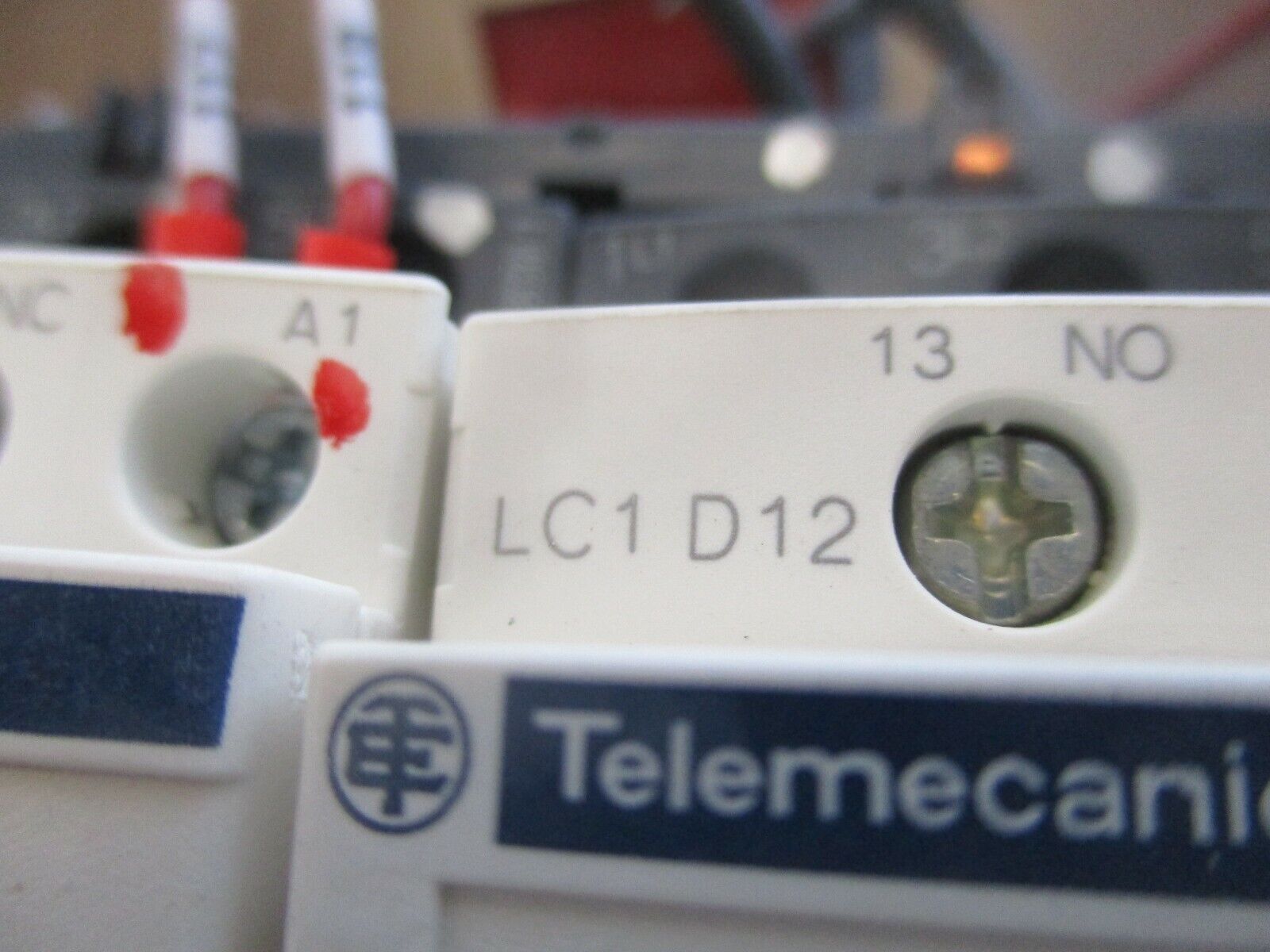 Schneider Starter LC1 D12/LRD1516 120V Coil Trip: 9-13A Used