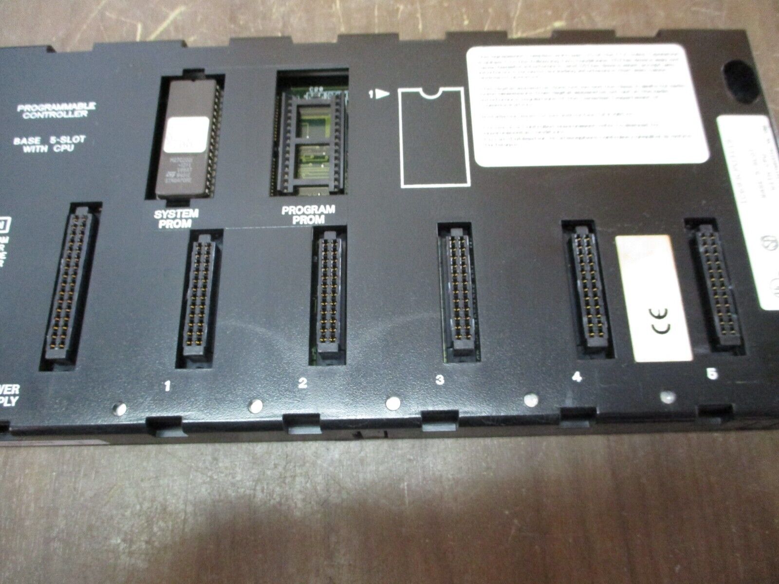 GE Fanuc Base IC693CPU311S 5-Slot w/ CPU Used