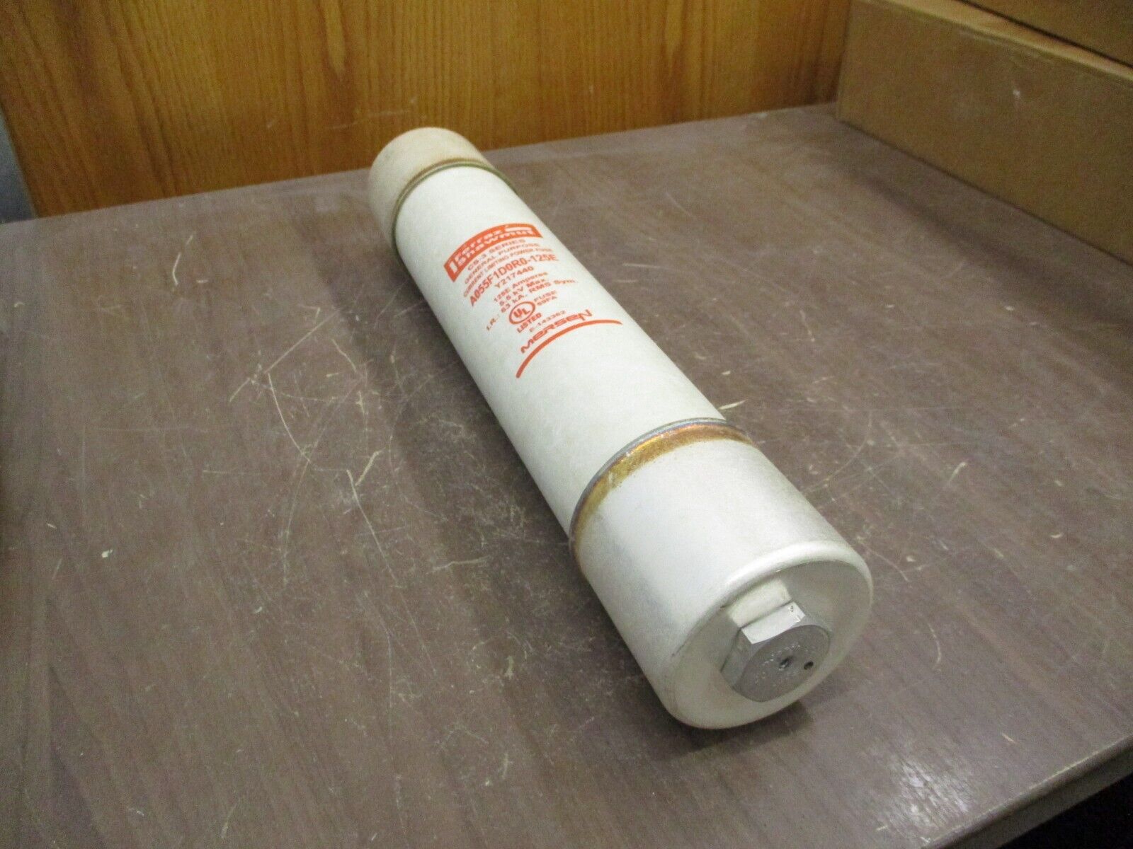 Mersen Amp-Trap Fuse A055F1D0R0-125E 125E 5.5kV New Surplus