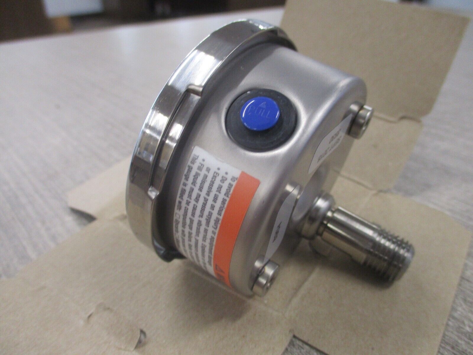 Ashcroft Industrial Duralife Pressure Gauge 25-1009-SW-02B-100H New Surplus