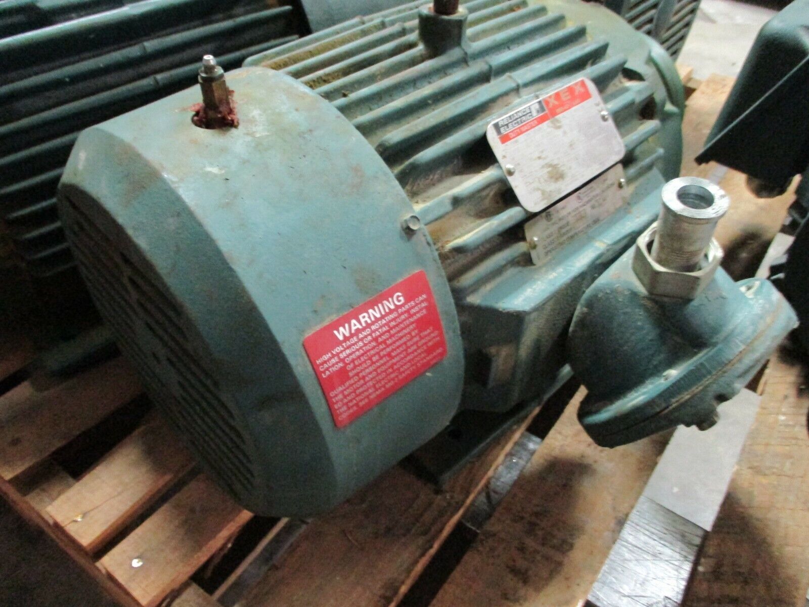 Reliance Duty Master XEX Hazardous Location AC Motor P21G0546G 10HP 1800RPM Used