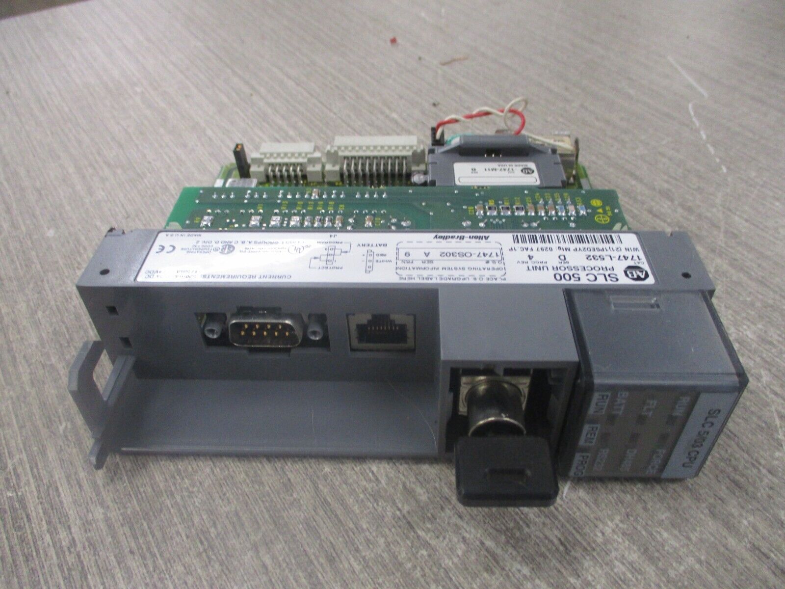 Allen-Bradley SLC 500 Processor Unit 1747-L532 Ser. A Proc. Rev. 4 Used