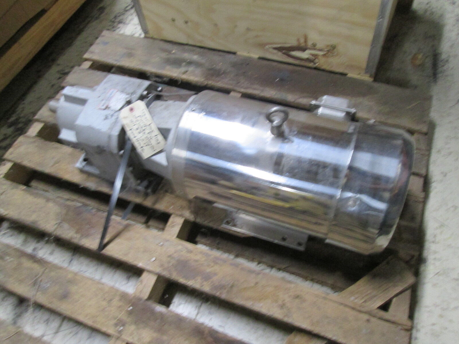 Max Motion Stainless Steel AC Motor w/ Gear MQS-704T 7-1/2HP 1800RPM FR:213TC