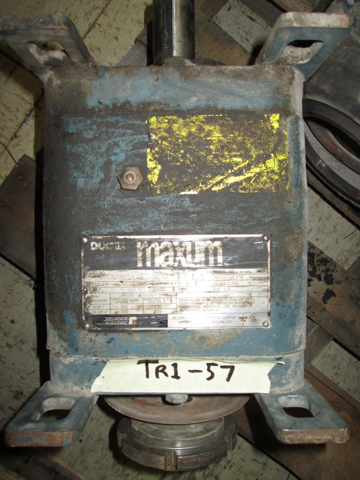 Dodge Maxum DCR 1 6.184 Ratio 25.1 HP 283 Output RPMs Used