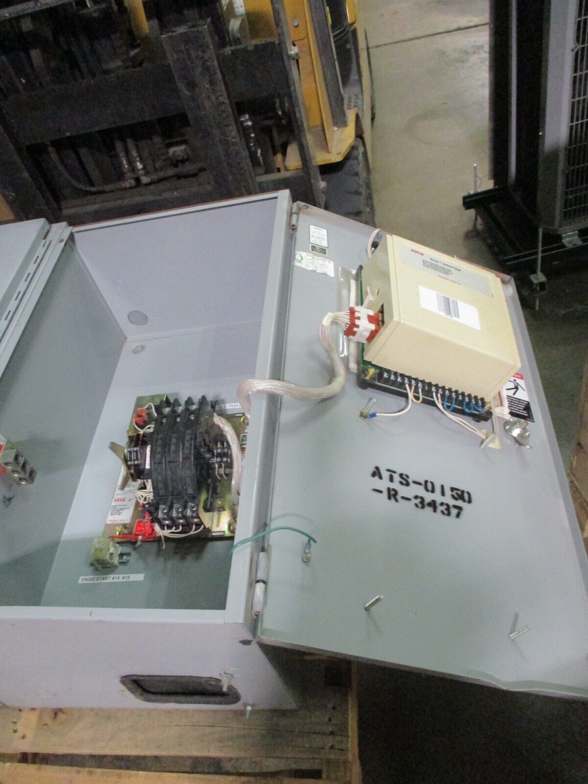 Asco 940 Automatic Transfer Switch C940315097XC 150A 480Y/277V 60Hz Used