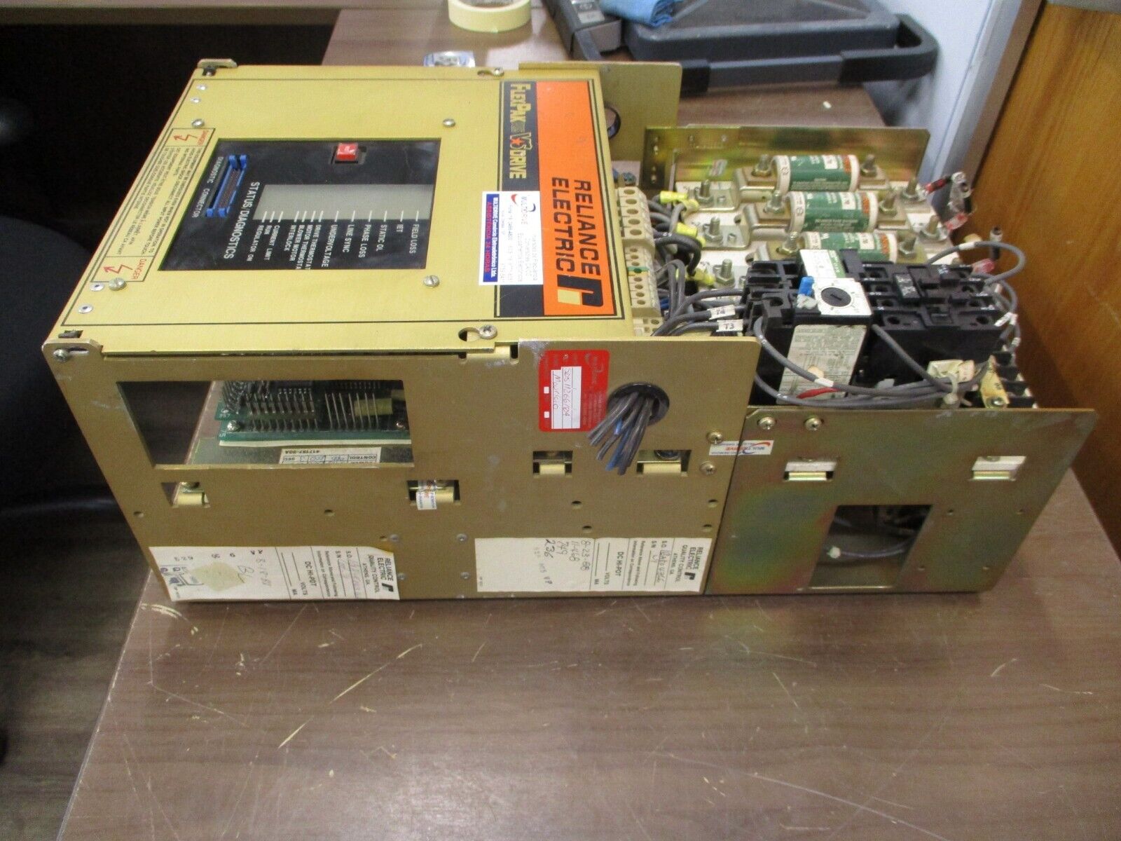 Reliance FlexPak Plus VS DC Drive 802220-SE 15HP Used