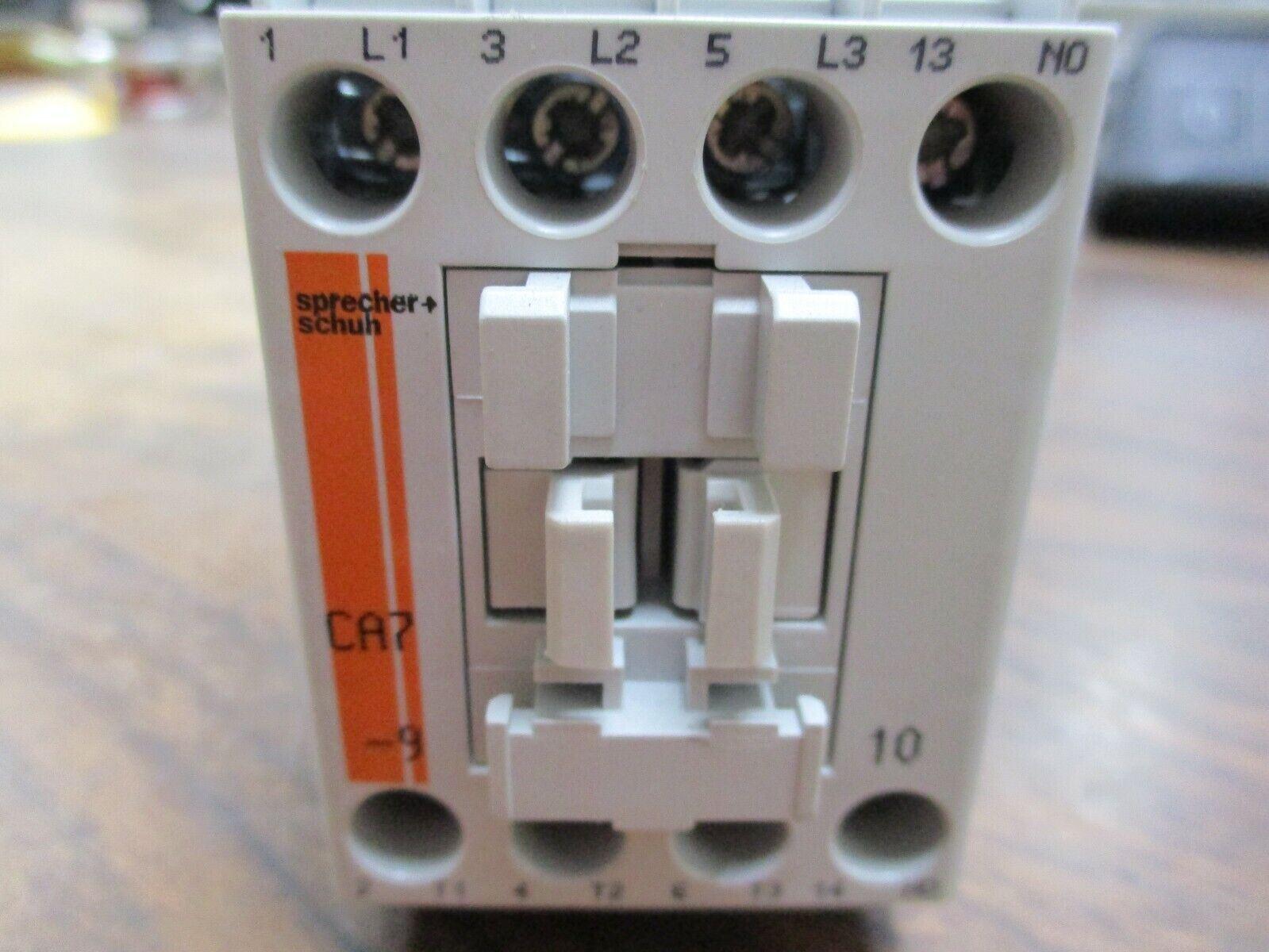 Sprecher+Schuh Contactor CA7-9C-10 24VDC Coil 25A 600V w/ Surge Suppressor Used