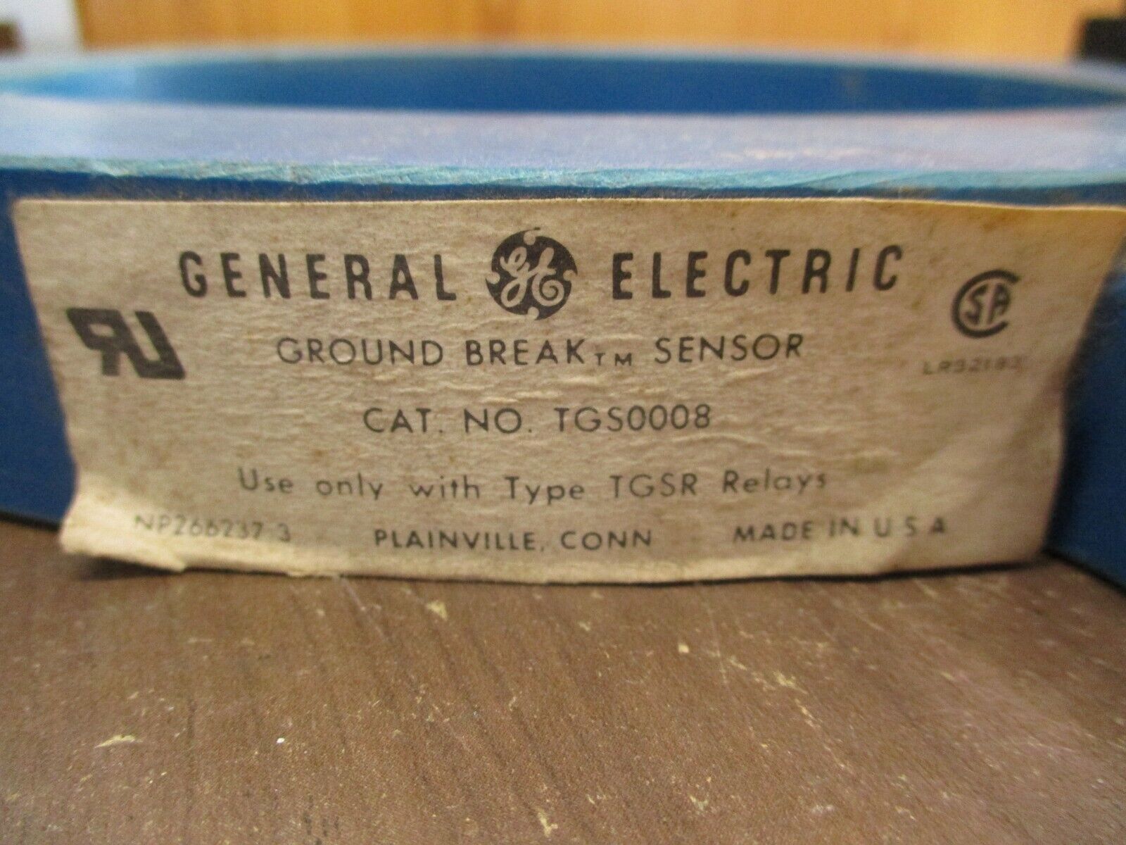 GE Ground Break System TGS0008/TGSR12Z/TGSMP Sensor: 3000A Panel: 120VAC Used