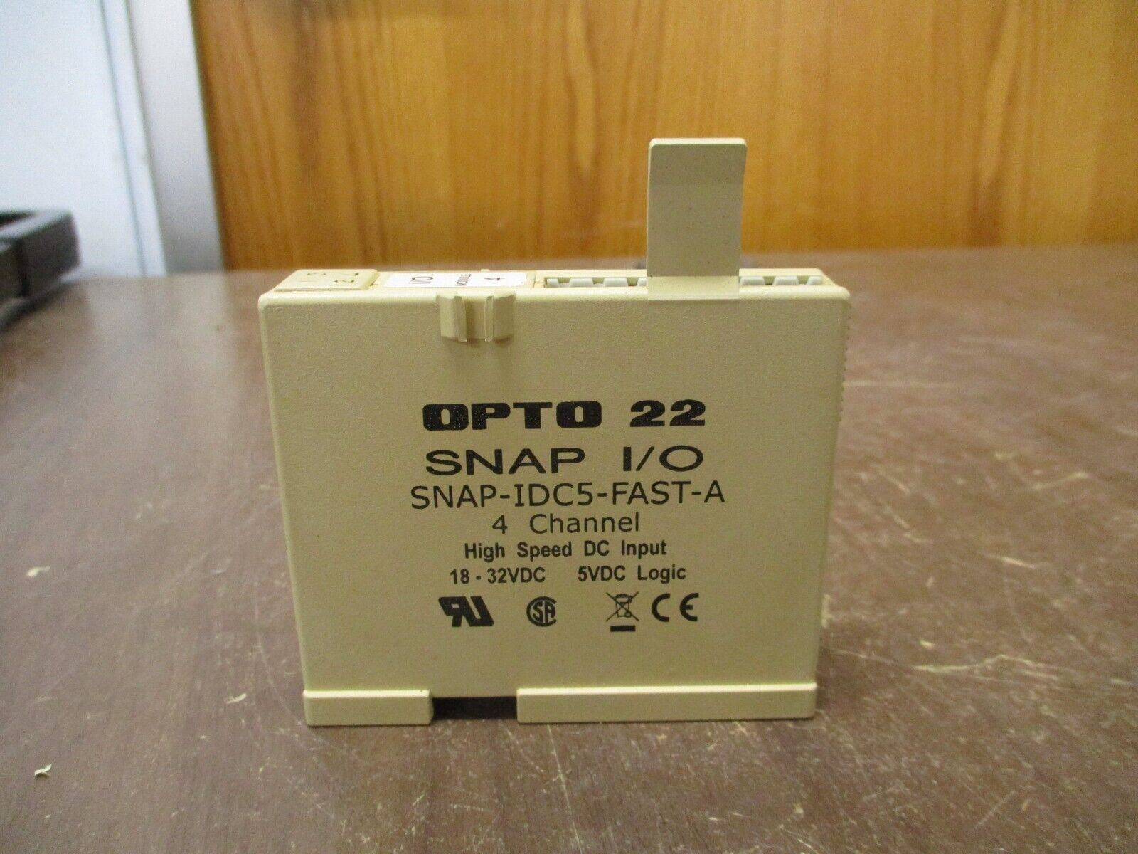 Opto 22 Snap I/O High Speed DC Input Module SNAP-IDC5-FAST-A 4-Ch 18-32VDC Used