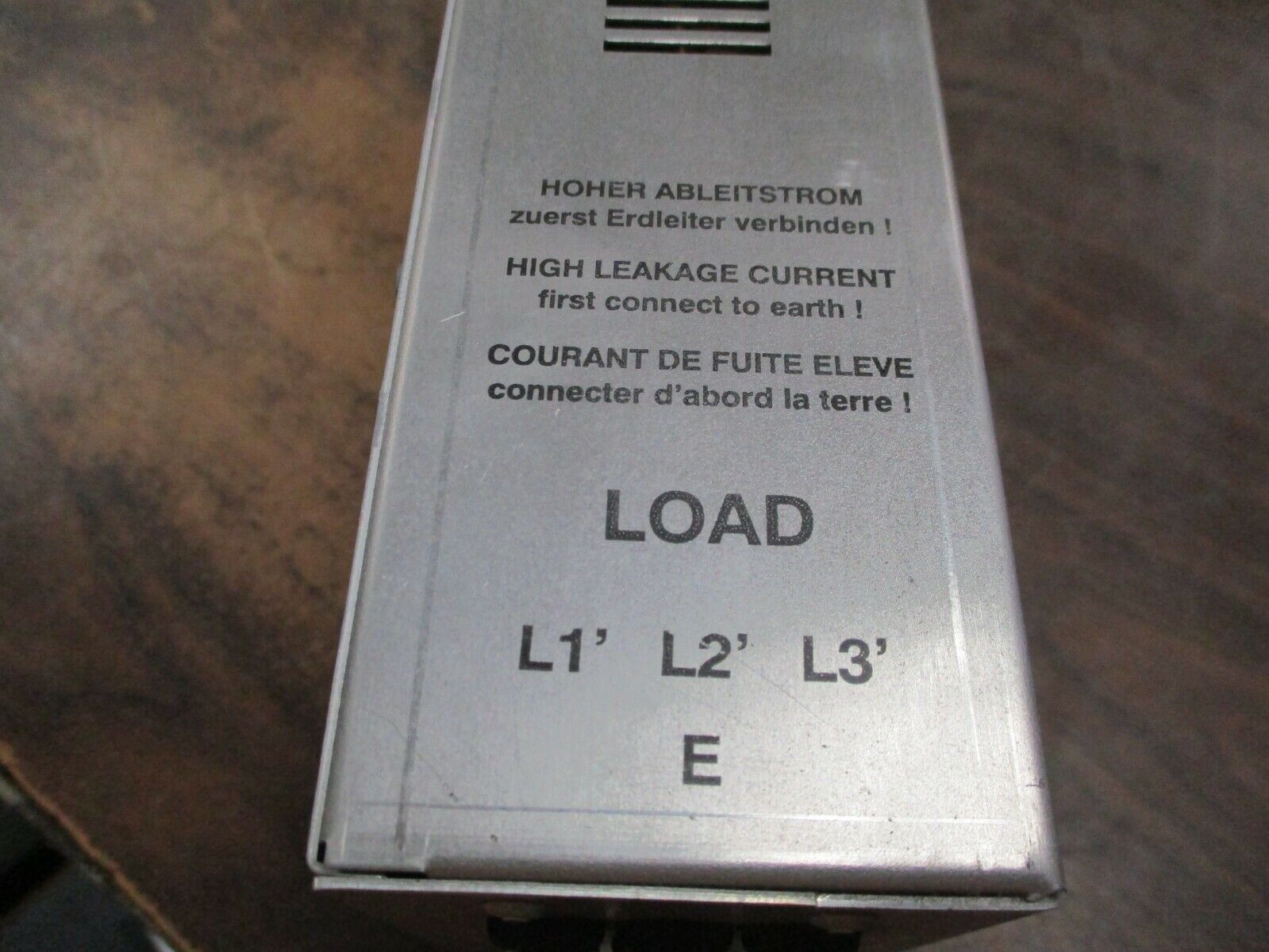 Schaffner Power Line Filter FN 258-30-07 480VAC 50-60Hz 30A Used