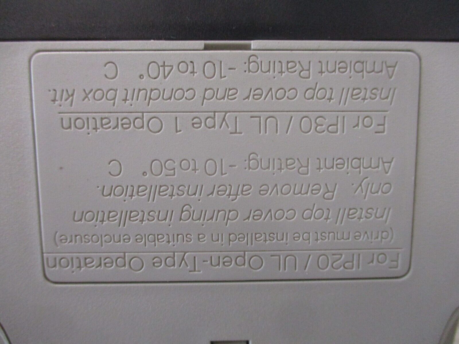 Allen-Bradley PowerFlex 4 AC Drive 22A-D8P7N104 5HP 3Ph