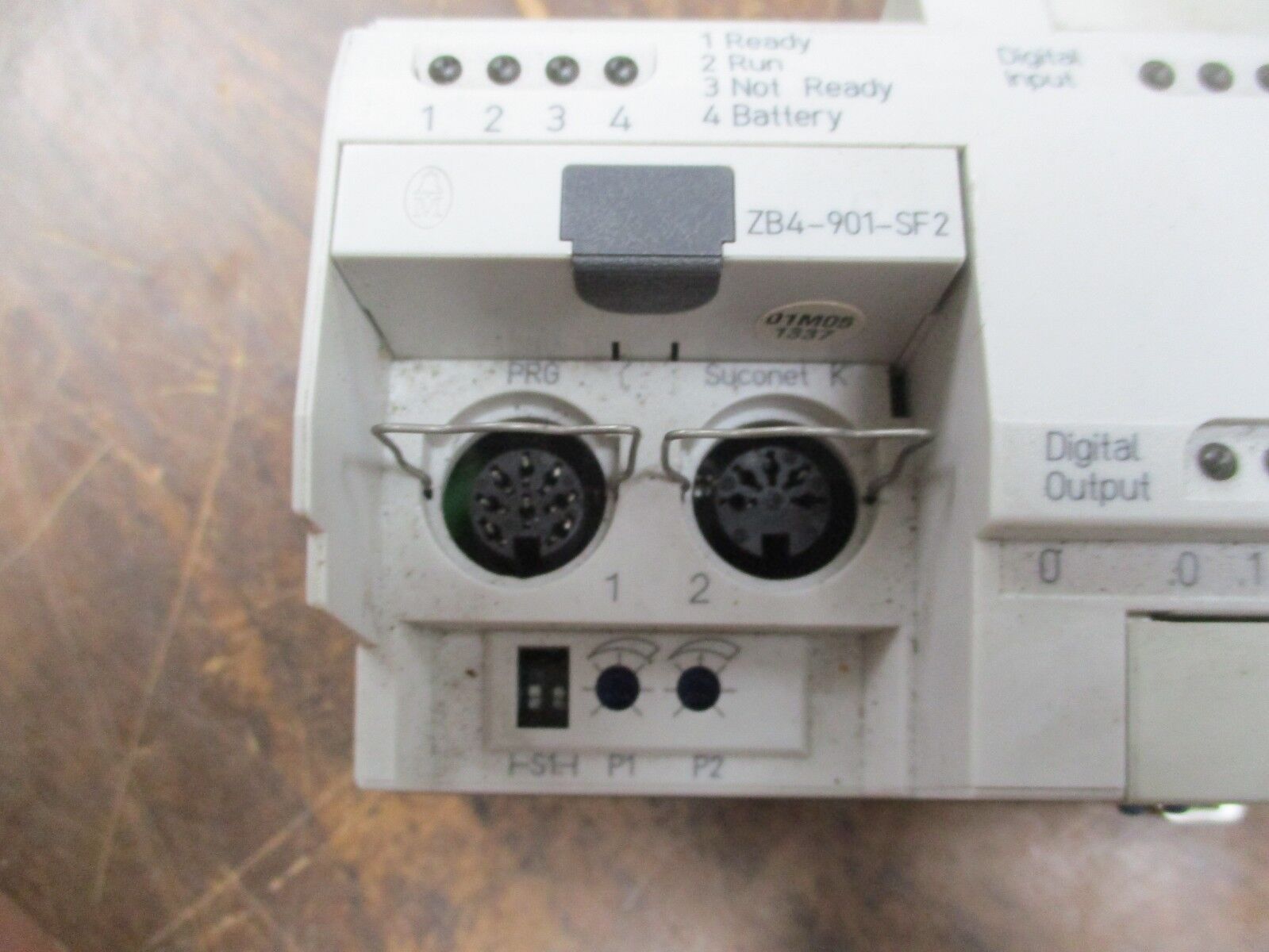 Moeller Compact Programmable Logic Controller PS4-341-MM1 Power Supply:24VDC, 1A