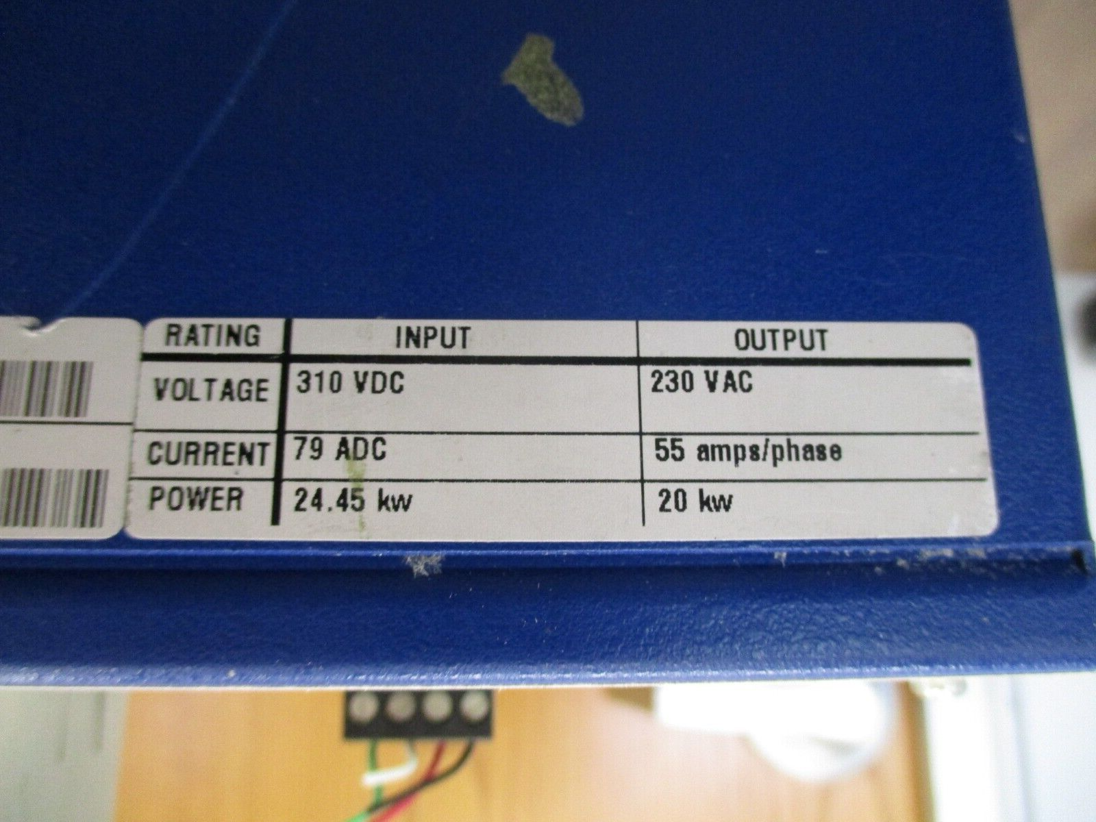 Kollmorgen ServoStar Servo Amplifier SR55200-2G617C Output: 230VAC 55A/Ph 20kW