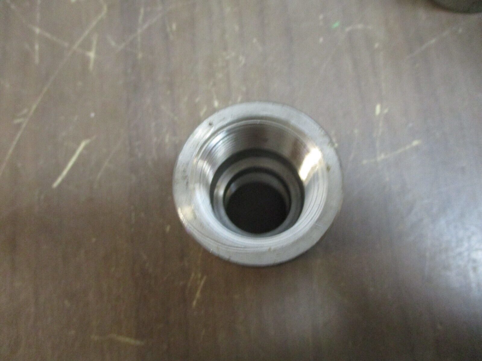 Misc. Brand Threaded Reducer Stainless Steel Size: 1" x 3/4" *Lot of 4* Used